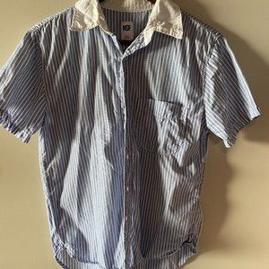Blue Collared Shirt by NSF